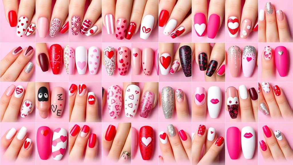 20 Stunning Valentine's Day Nail Designs That Will Make Your Heart Skip a Beat!