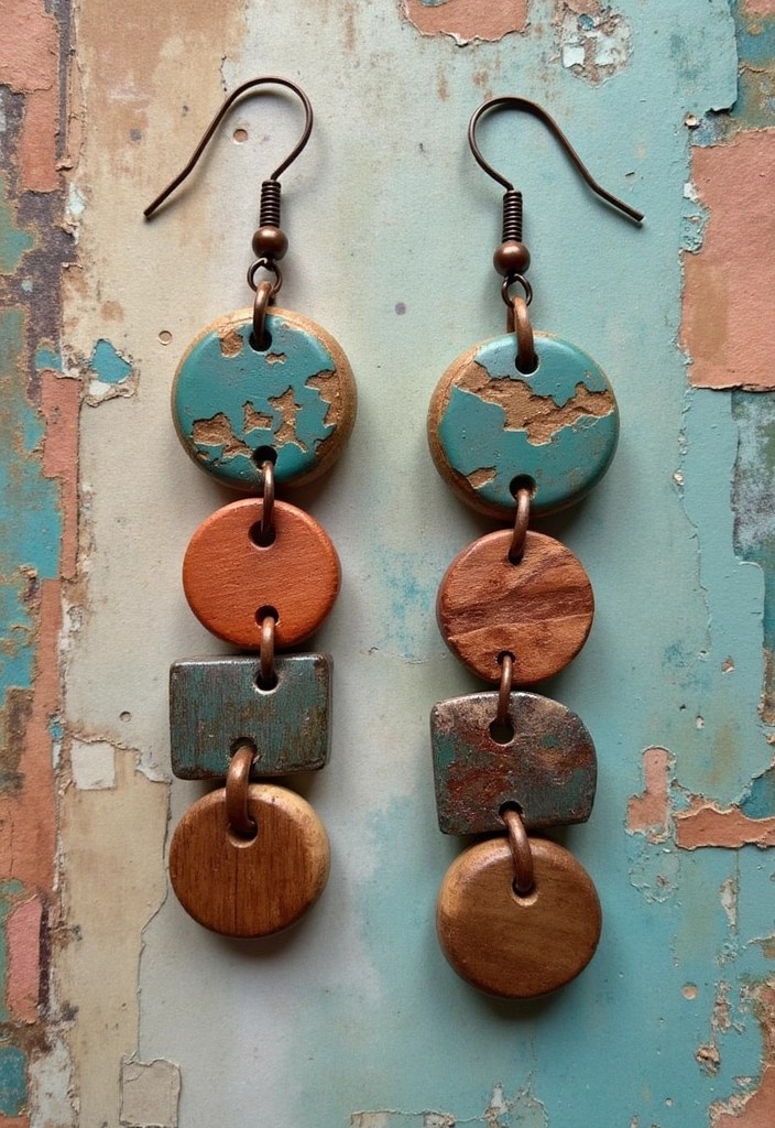 21 Chic Polymer Clay Earrings You Won't Believe Are Handmade (Number 10 Is Stunning!) - 17. Mixed Media Styles