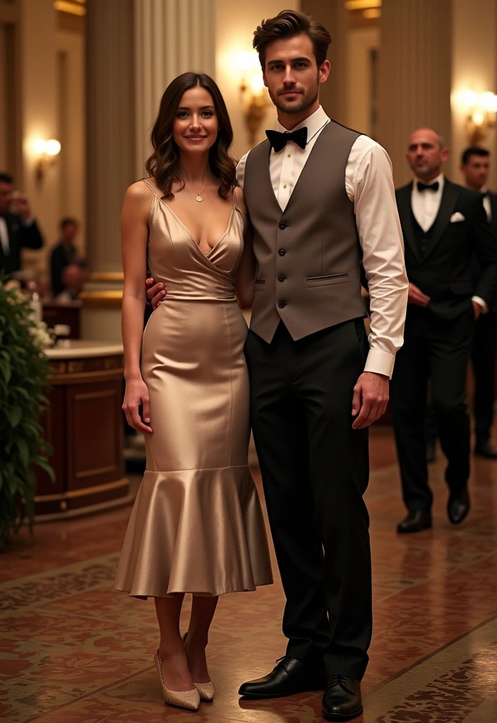 21 Date Night Coordinated Outfits for Couples That Will Leave You Both Feeling Fabulous! - 18. Dapper and Darling