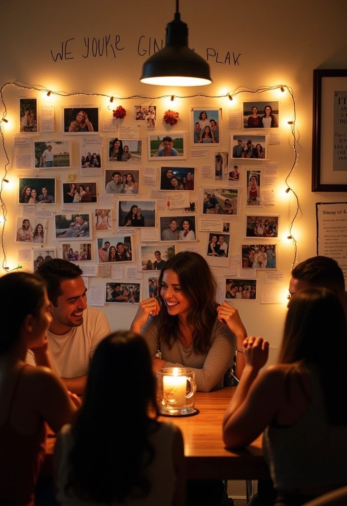 21 Stunning DIY Prom Decor Ideas That Won't Break the Bank (#10 Is a Showstopper!) - 13. Photo Collage Wall