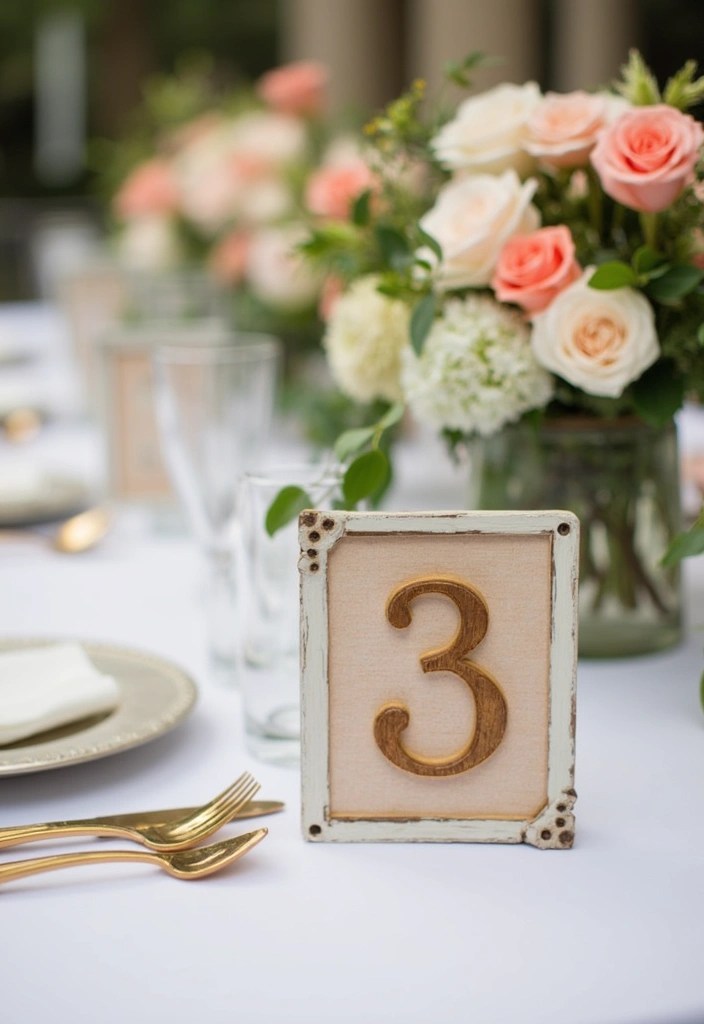 21 Stunning DIY Prom Decor Ideas That Won't Break the Bank (#10 Is a Showstopper!) - 14. DIY Table Numbers