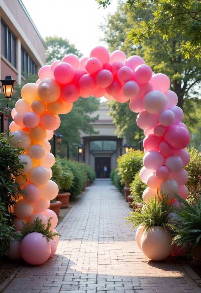21 Stunning DIY Prom Decor Ideas That Won't Break the Bank (#10 Is a Showstopper!) - 2. Balloon Arches