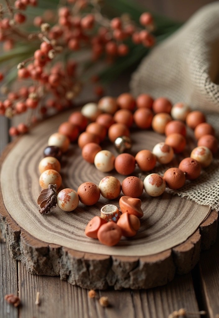 22 Must-Try Color Palettes for Polymer Clay Beads That Will Keep Your Creations on Trend! - 14. Rustic Charm