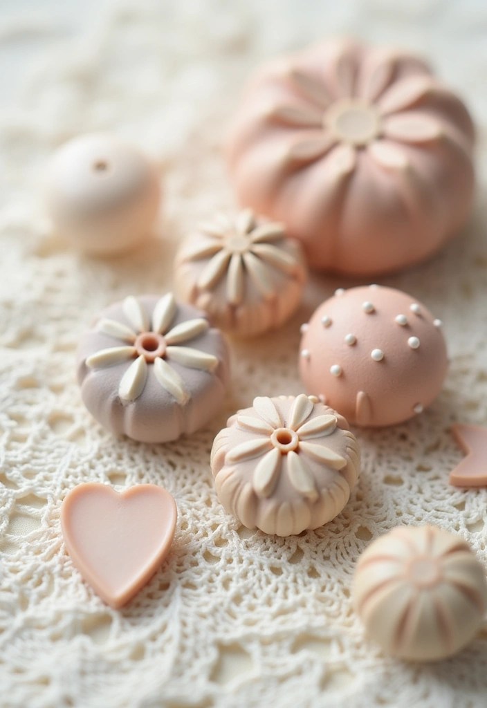 22 Must-Try Color Palettes for Polymer Clay Beads That Will Keep Your Creations on Trend! - 16. Soft Neutrals