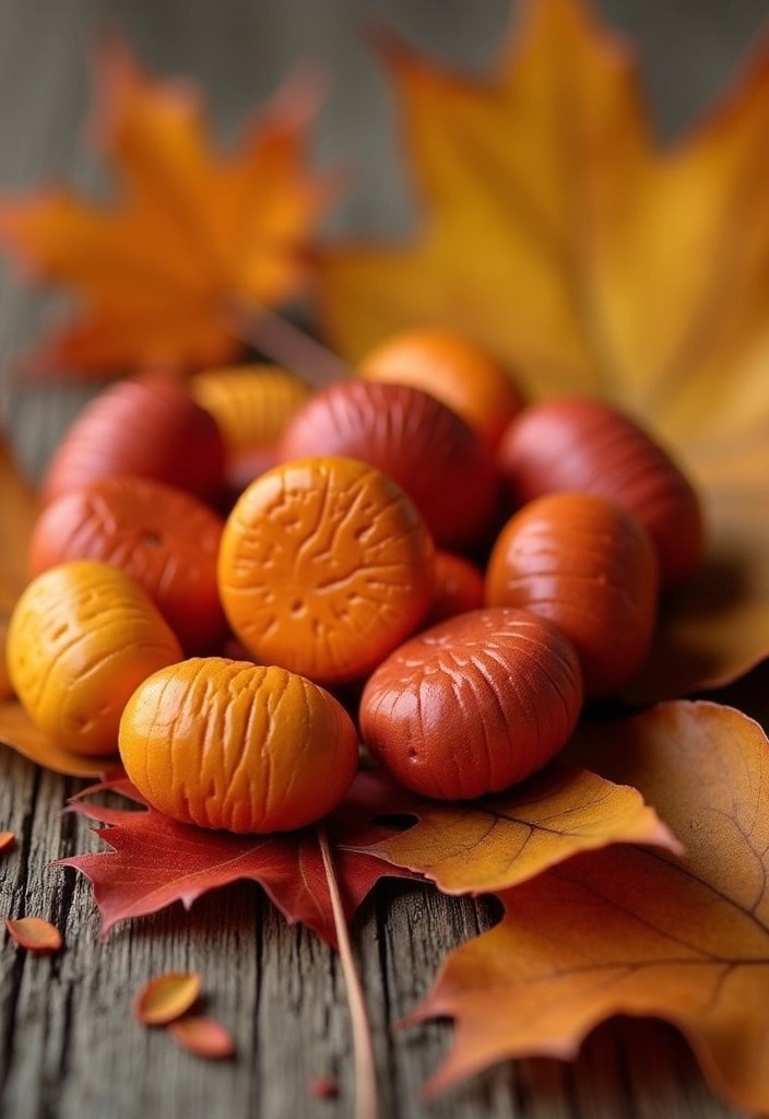 22 Must-Try Color Palettes for Polymer Clay Beads That Will Keep Your Creations on Trend! - 9. Autumn Leaves