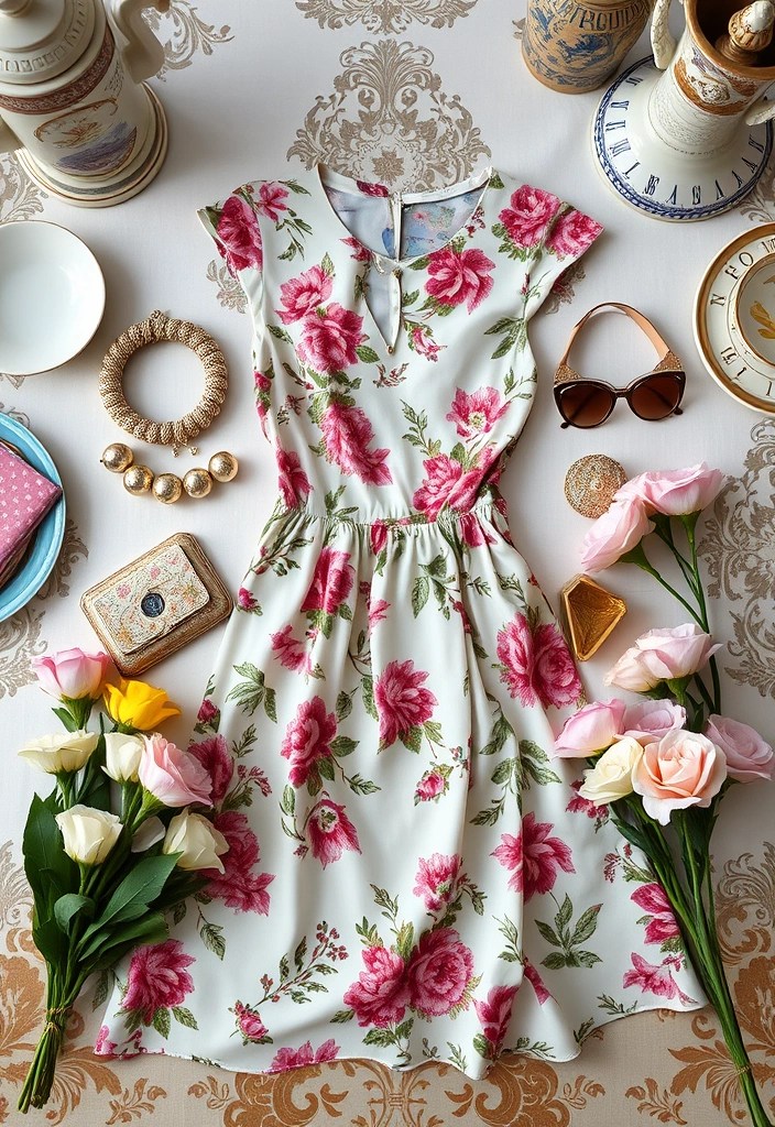 22 Rococo Influences That Shaped Modern Fashion (You Won't Believe #18!) - 4. Floral Motifs and Embellishments