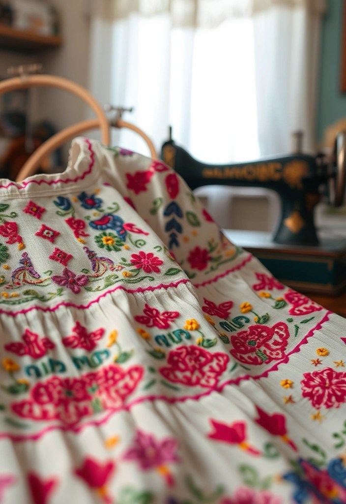 22 Rococo Influences That Shaped Modern Fashion (You Won't Believe #18!) - 9. Artistic Embroidery