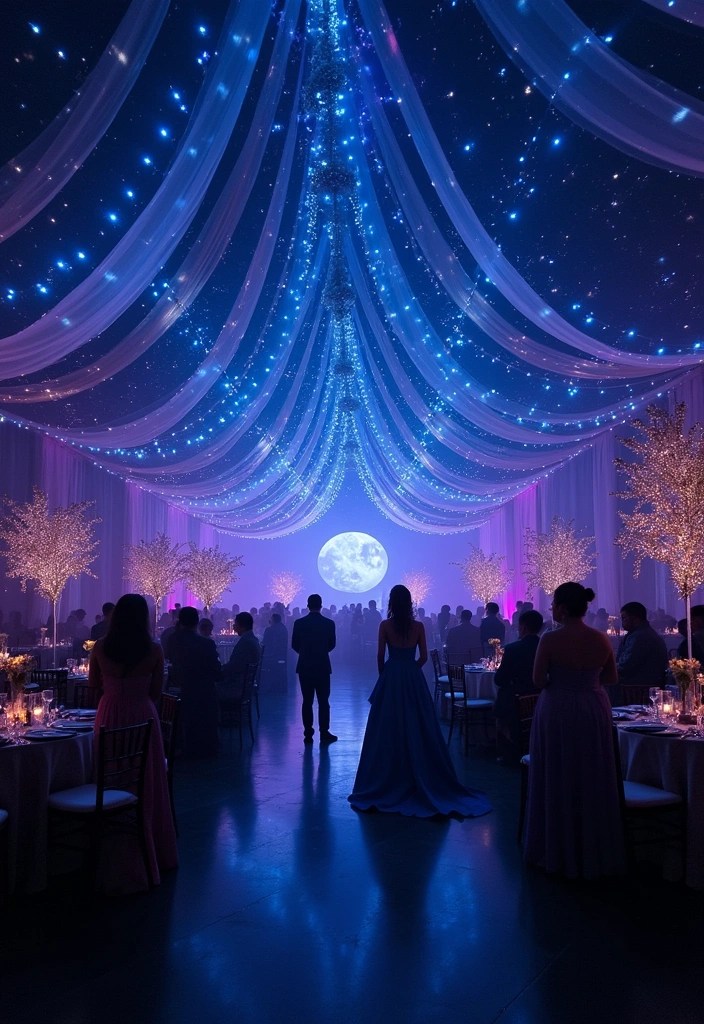 25 Elegant Prom Theme Ideas That Will Wow Everyone at Your Dance! - 13. Stardust and Dreams