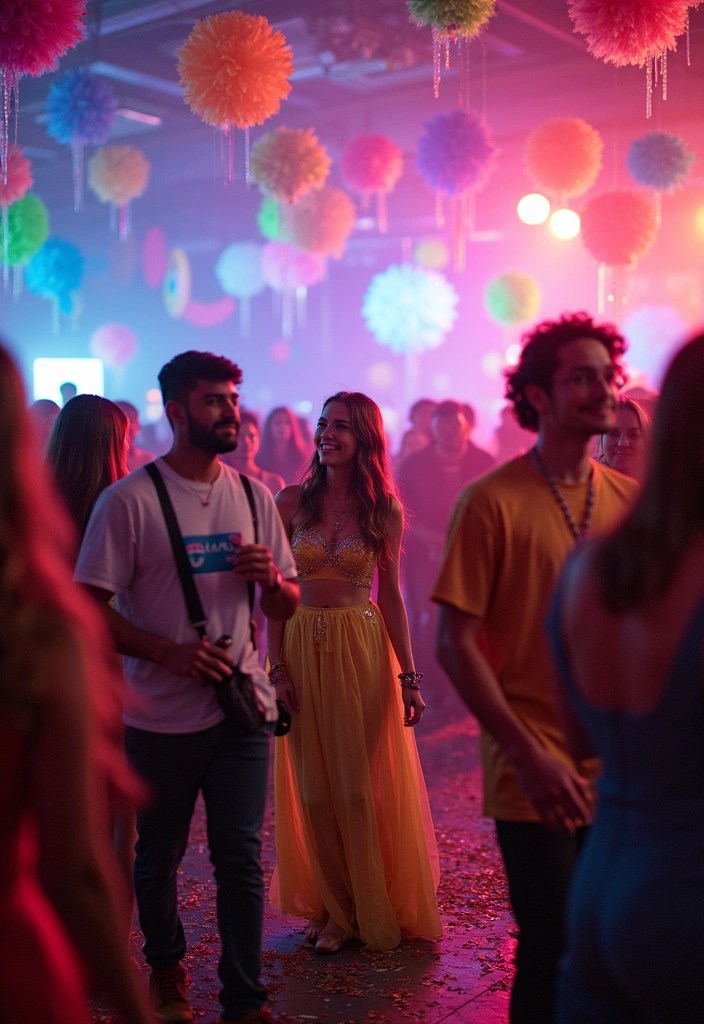 25 Elegant Prom Theme Ideas That Will Wow Everyone at Your Dance! - 16. Colorful Spectrum