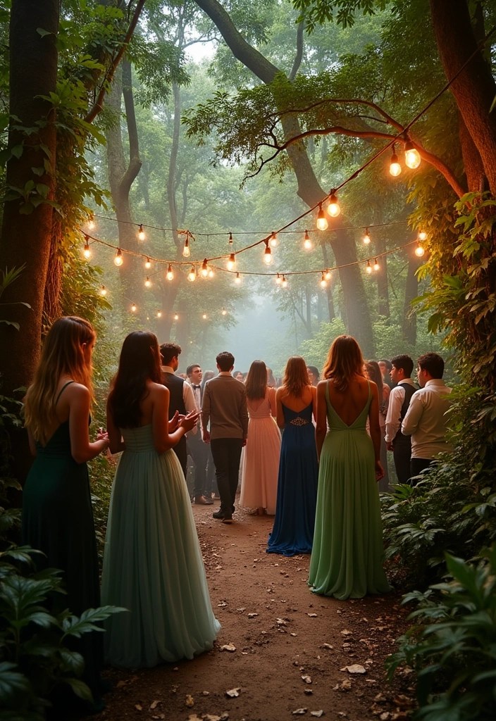 25 Elegant Prom Theme Ideas That Will Wow Everyone at Your Dance! - 18. Magical Forest