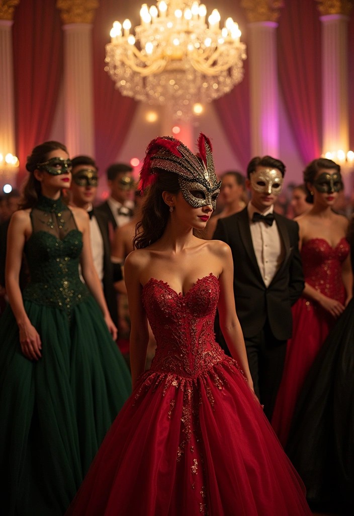 25 Elegant Prom Theme Ideas That Will Wow Everyone at Your Dance! - 3. Masquerade Ball