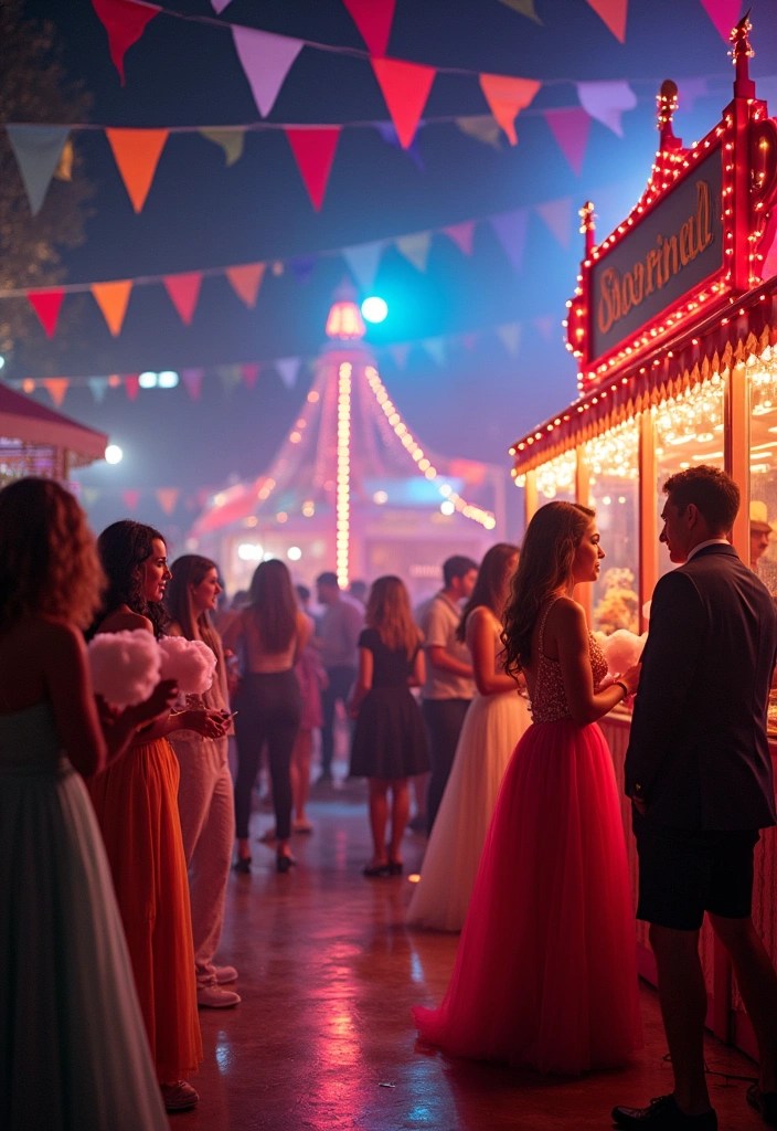 25 Elegant Prom Theme Ideas That Will Wow Everyone at Your Dance! - 6. Carnival Extravaganza