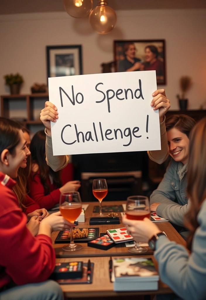 25 Frugal Living Tips That Will Transform Your Finances (You’ll Love #18!) - 7. Create a No-Spend Challenge