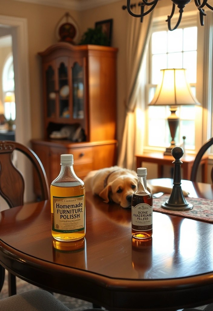 6 Pet-Safe Natural Cleaners You Can DIY (Your Furry Friends Will Love #4!) - 6. Natural Pet-Safe Furniture Polish