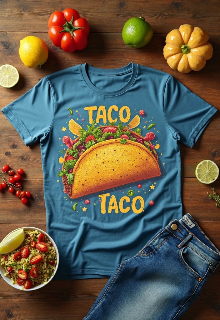 Shop the Best Taco and Tatas Streetwear Online: 10 Items You Can't Live Without! - 1. Taco Graphic Tee