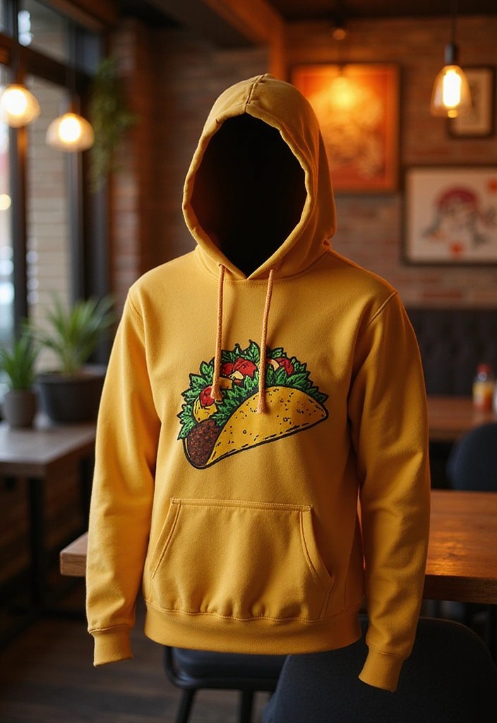 Shop the Best Taco and Tatas Streetwear Online: 10 Items You Can't Live Without! - 2. Tasty Taco Hoodie
